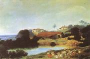 Frans Post Hacienda (mk08) oil painting